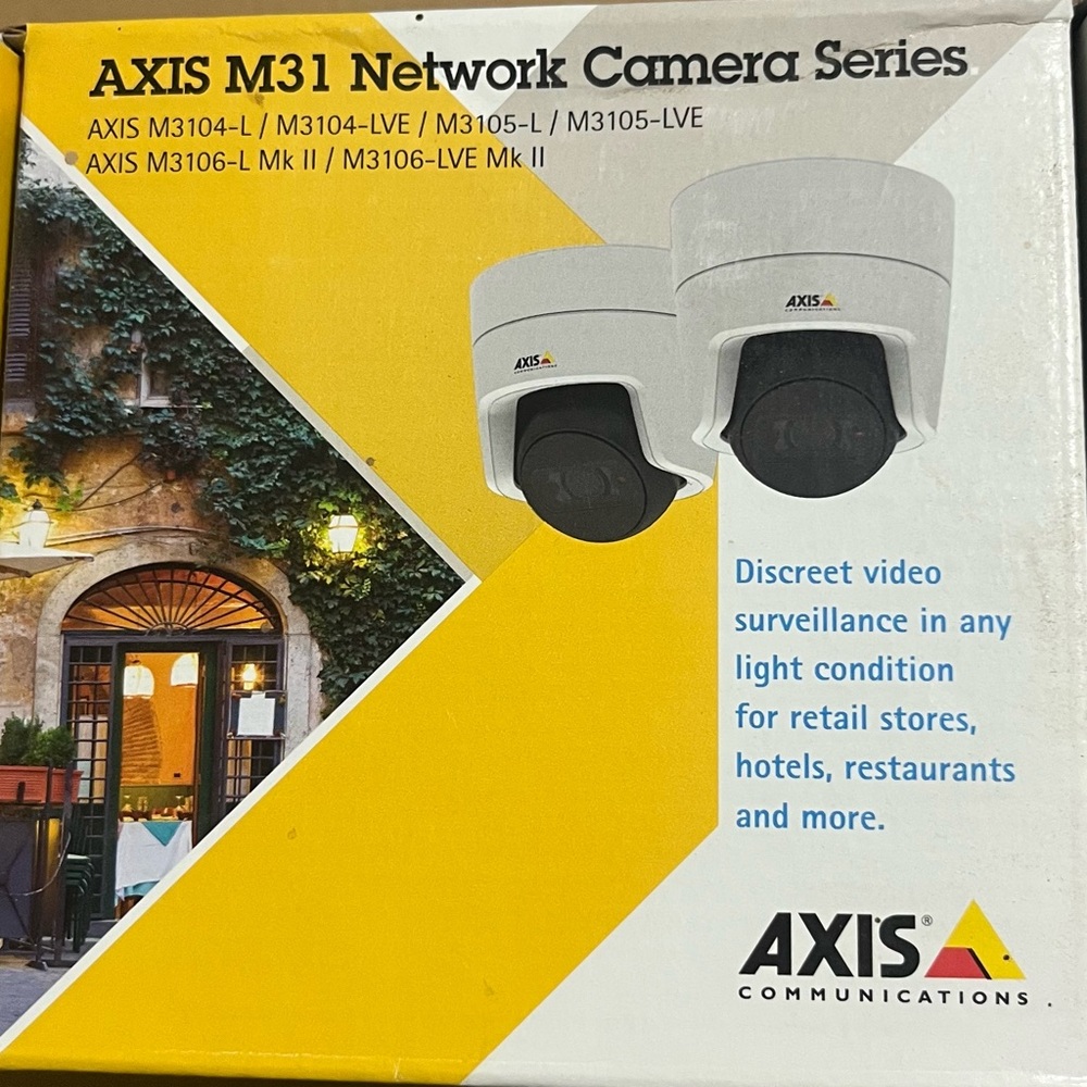 AXIS Communications M31 Network Camera Series